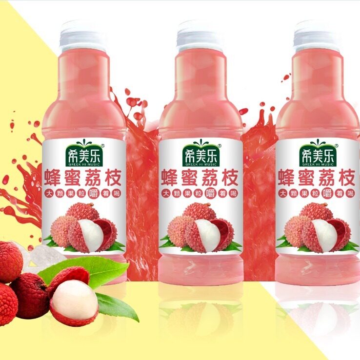 Ximeile big fruit honey drink 445Ml * 15 bottles of beverage juice Net Red Special Factory Direct