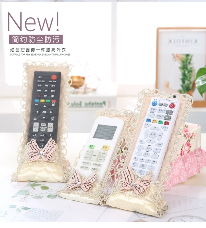 Set-top box điều khiển từ xa điều khiển từ xa bộ điều khiển từ xa của bảo vệ tay áo che TV vải điều hòa không khí điều khiển từ xa bao gồm bụi - Bảo vệ bụi