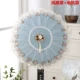 Shili Peach Blossom Blue Fan Cover