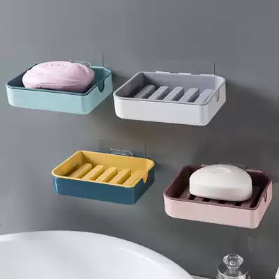 Home bathroom punch-free fertilizer rack incognito double-layer drain rack Fertilizer box incense box incense box incense rack