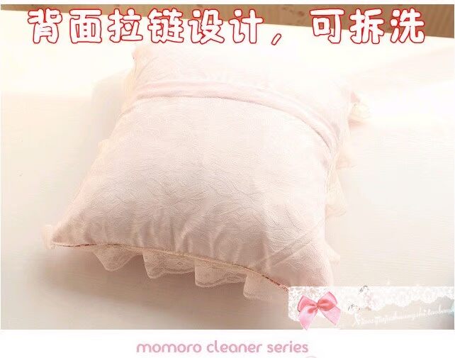 Vỏ gối bằng vải màu hồng Mua gối ngủ văn phòng