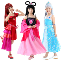 Princess Ye Loli dress childrens performance costume elf Dream Doll dress ice princess Zina cos uniform dress