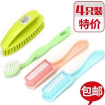 Shoe brush shoe brush double head 4 multifunctional shoe brush (wool cleaning) multifunctional brush shoes 4 shoes