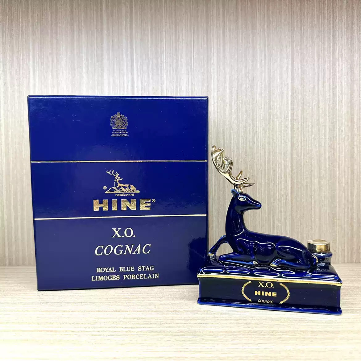 酒版御鹿HINE 瓷瓶XO 干邑酒版50ml 配原盒空瓶