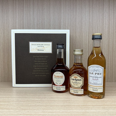 Версия вина Hennessy Single Distilled Congan Wine Версия Set Новая версия 50 мл*3 штуки с оригинальной коробкой пустой бутылкой