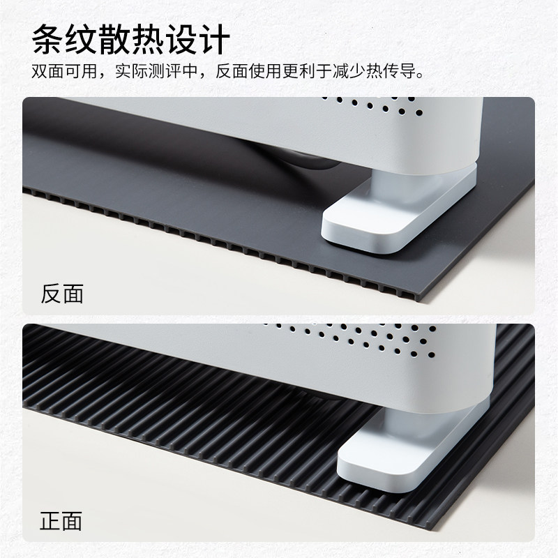 Baseboard Heater Insulation Pad Silicone Electric Heater Fan Floor Protection Underfloor Heating Anti-Scalding Mat High Temperature Resistant