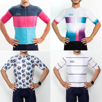 2021 summer new TRES PINAS sports bike riding suit mens and womens top short sleeve mountain bike shirt