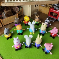 US version of Piggy Page doll bulk partner giraffe goat Jiabu house toy