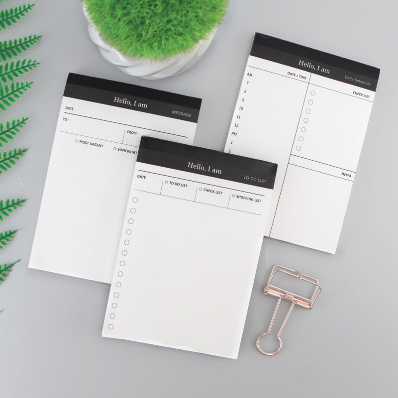 Brief Business Day Program This convenience sticks to this noteable notepad Office thick schedule Carry-on Memo