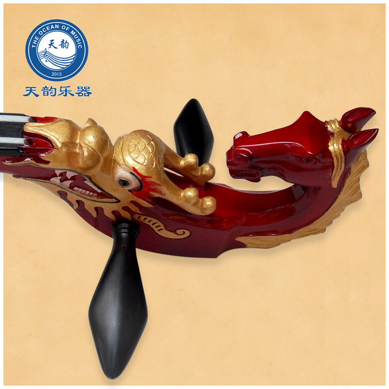 Mongolian national horse head piano instrument ebony handmade dragon horse double head professional performance gift accessories manufacturers direct sales