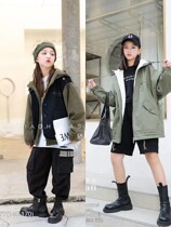 Proud Tiger Childrens Clothing Girl Warno Teen 2022 Fall - Winter Special Coat Coat Coat 8 - 15 years old