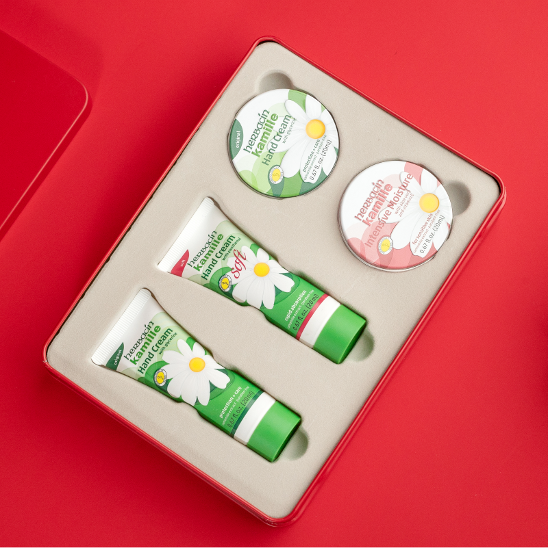 Herbacin 德国小甘菊 虎年系列 护手霜礼盒 天猫优惠券折后¥78(¥98-20)勇气等4款可选