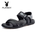 Giày sandal nam đế xuồng nam 2019 - Sandal dép sandal nam Sandal