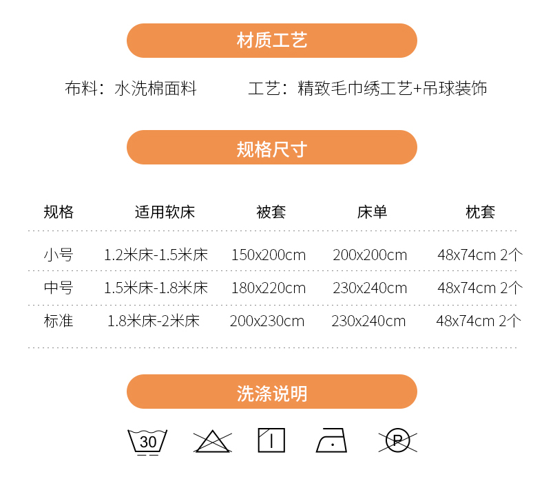 Giường bốn mảnh lưới đỏ ga trải giường cô gái dễ thương trái tim chăn sinh viên ký túc xá đơn ba mảnh phim hoạt hình màu cam - Khăn trải giường chăn trải giường