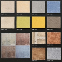 Anmeite Haoxing series of high-grade PVC floor sheets Antique pattern embossed green environmental protection floor tiles