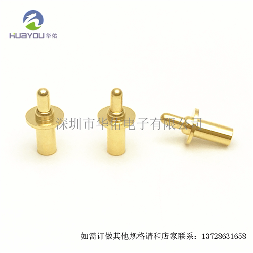 pogo pin smart wearable connected to the receiver spring thimble antenna thimble spring needle mold test