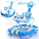 Baby Walker Đa năng Rollover Có thể gập lại Nam Bé gái 7-18 tháng Đẩy tay trẻ em