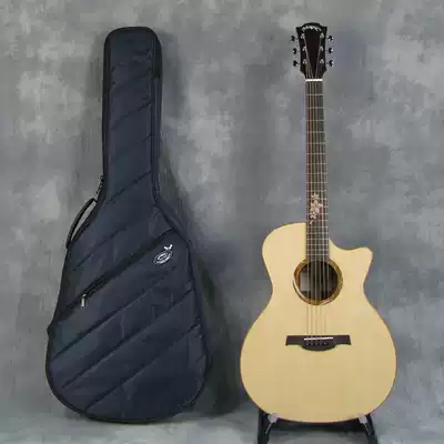 Jack Magic Jasmine M1 Spruce peach core veneer Folk guitar 40 inches