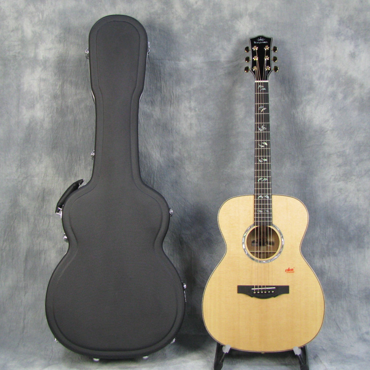 Kama Kepma A1-OM Full Veneer Cloud Cedar Core Ballad Guitar (wood color bright light 40 inch)