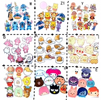 (68)Cartoon bread Anpanman big eared dog PVC car stickers waterproof refrigerator stickers Notebook stationery stickers