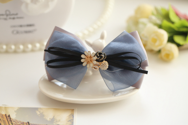 Mô hình Ruili DIY Hàn Quốc nơ tóc phụ kiện kẹp tóc sâm banh top clip lady vải bên clip mũ nón M1736 - Phụ kiện tóc băng đô turban