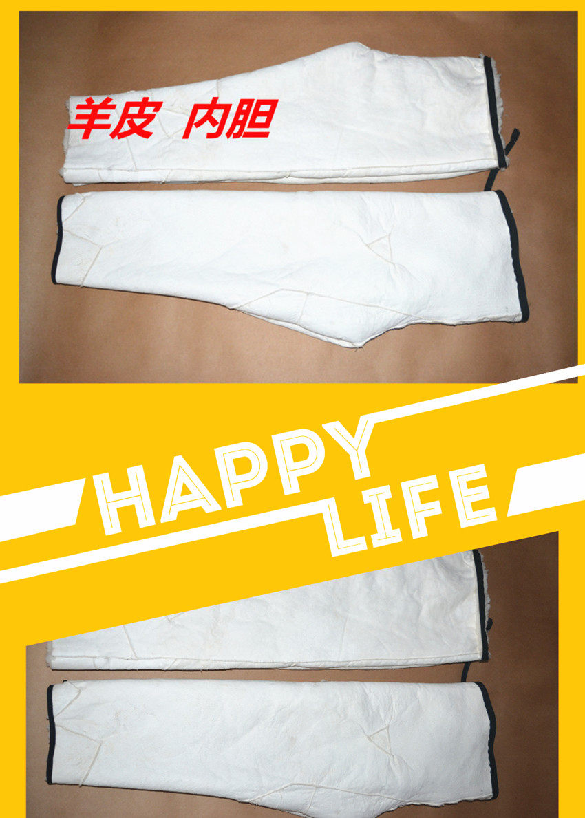 Pantalon cuir homme droit pour hiver - Ref 1484155 Image 47