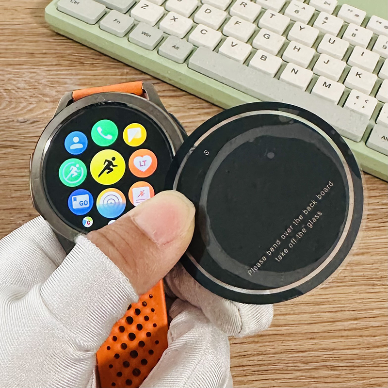 Haqiu Watch Screen Protector Suitable for Xiaomi S4 Sport, High-Definition Pet Soft Film, Ultra-Thin S4 Watch Protective Film, Flexible Glass Anti-Drop Film, Ceramic Fiber Film, Integrated Full Coverage Haqiu Watch Screen Protector Suitable for Xiaomi S4 Sport, High-Definition Pet Soft Film, Ultra-Thin S4 Watch Protective Film, Flexible Glass Anti-Drop Film, Ceramic Fiber Film, Integrated Full Coverage