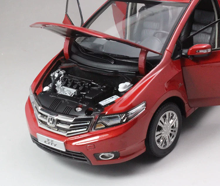 Original 1:18 Guangqi Honda Fengfan HONDA CITY xe hợp kim mẫu xe tĩnh mô hình xe gundamchat