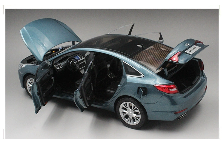 Nguyên bản 1:18 Bắc Kinh Hyundai Sonata thế hệ thứ 9 Xe hợp kim xe mô hình xe tĩnh mô hình đồ trang trí đồ chơi của bé