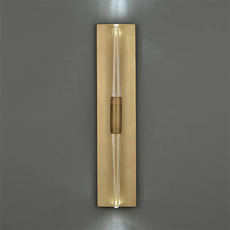 American retro minimalist living room bedroom background wall lamp villa duplex hotel engineering designer lamps