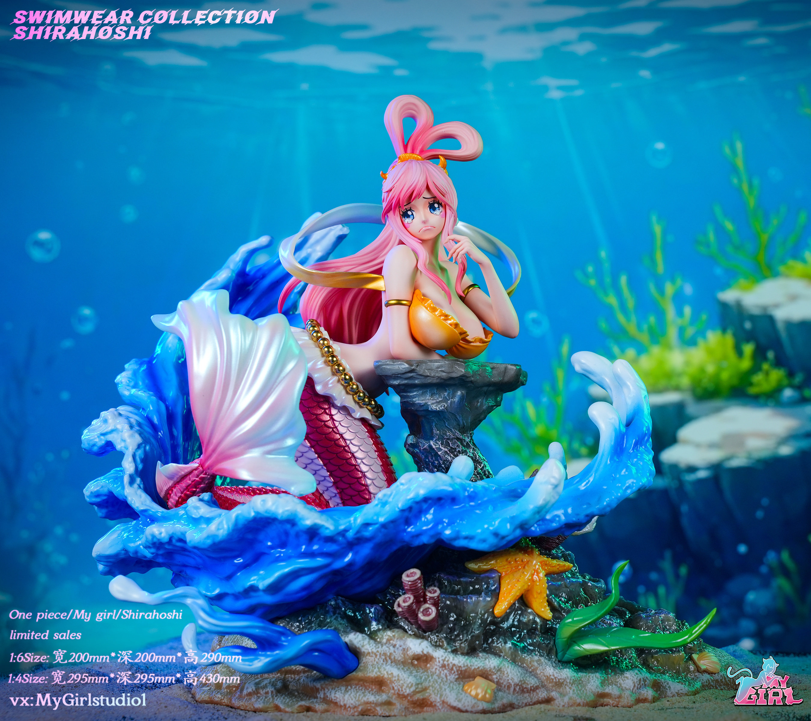 My Girl Studio One Piece Shirahoshi Resin Statue Pre-order 1/4