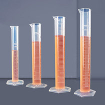 Plastic measuring cylinder 100ml1000ml 250 laboratory precision diesel 50l overflow 500 measuring cup with scale