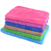 Dreamco cleaning special towel rag water absorbent thickened fine fiber dishwashing with no hair clean wipe glass 6 strips