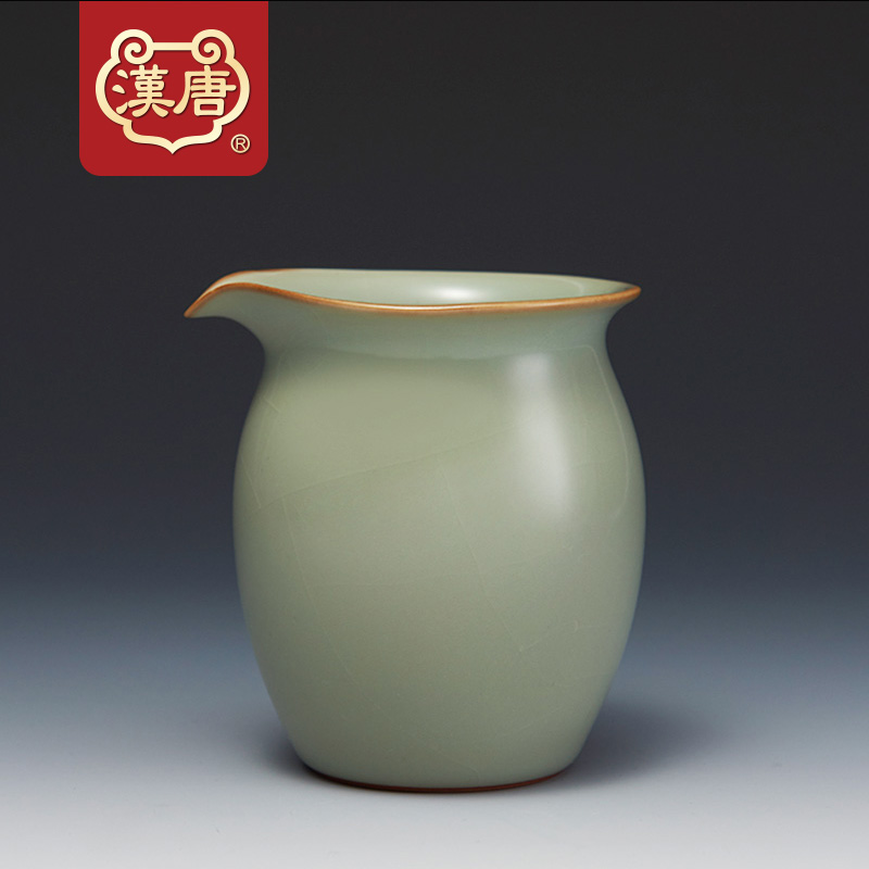 Han and tang dynasties to open the slice your up with jingdezhen ceramic fair keller of tea sea manual kung fu tea tea set large points, 335 ml