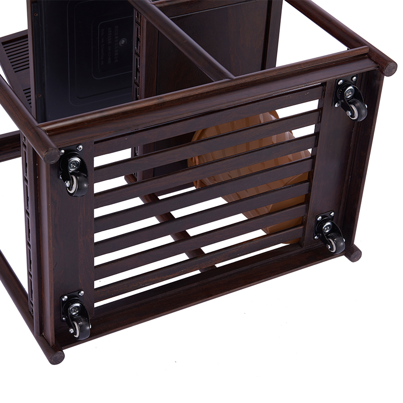 Han and tang dynasties, solid wood mobile tea sets tea tea tray pulley household kung fu tea set suit small contracted and I tea table
