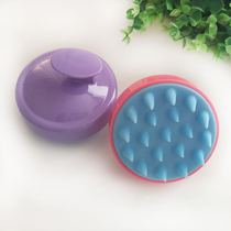  Shampoo brush wash hair massage comb brush meridian brush scalp antipruritic massage head with cleaning brush massager