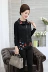 Vest nữ trung và phụ nữ tuổi già phong cách quốc gia mùa xuân và mùa thu mẫu áo không tay mẹ mặc bên ngoài mặc vest mỏng bên ngoài các kiểu áo voan tuổi trung niên Phụ nữ cao cấp