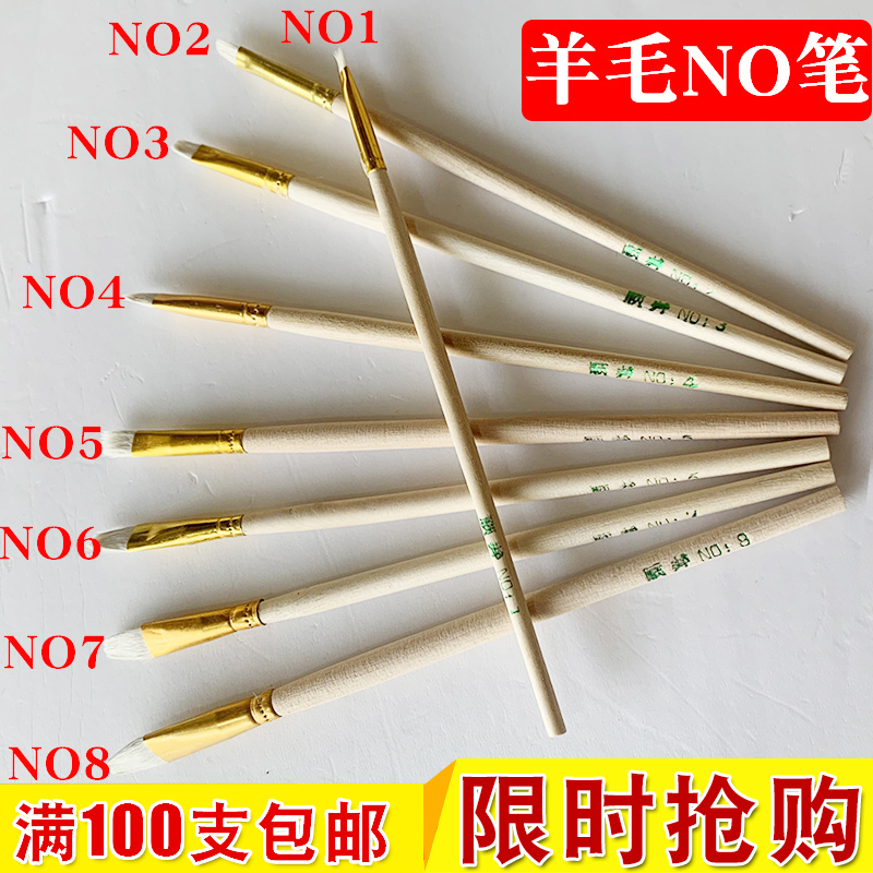 NO pen High quality line drawing pen Boli resin gypsum ceramic painted brush handicraft toy factory exclusive