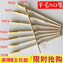 NO pen High quality tracing pen Polly resin gypsum Ceramic painting brush crafts toy factory special