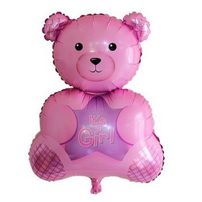 Большой мультяшный воздушный шар, новая коллекция, с медвежатами