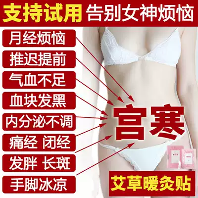 Warm nest package Ai stickers Warm baby warm palace physiological period stickers Warm palace conditioning palace cold and hot compress stickers Menstrual women warm palace stickers
