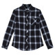 Cotton green black red black and white plaid shirt ladies long-sleeved new loose cotton spring and autumn women's top shirt