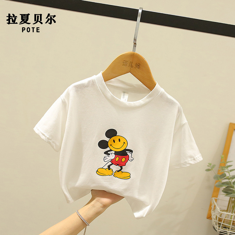 Lashabelle child clothing clear cabin special price number of children short sleeve T-shirt summer new