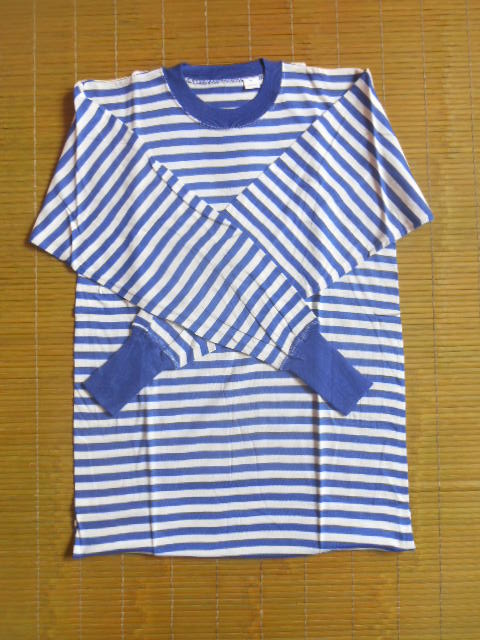 Old-fashioned sea soul shirt Sea knitted long-sleeved shirt Cotton long-sleeved shirt