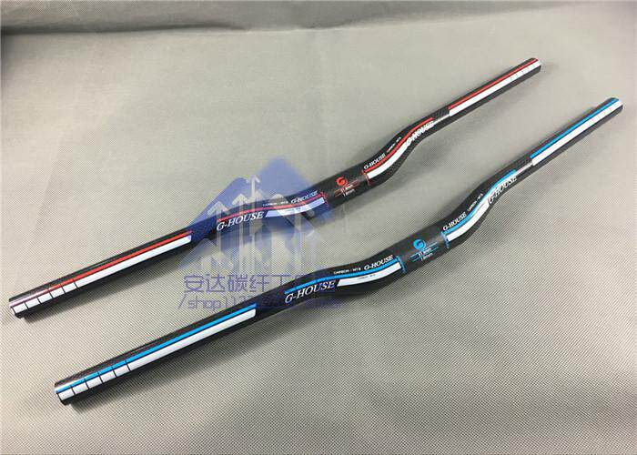 New GHOUSE carbon fiber mountain Yan handlebar 31 8 caliber handlebar 3K pattern full carbon fiber handlebar