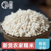 Farmers produce fresh glutinous rice long glutinous rice white glutinous rice high-quality glutinous rice dumplings glutinous rice five grains 500g