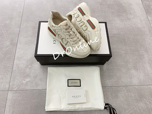 【国内现货】GUCCI/古奇 20Fw Rhyton 白色 腰带logo 老爹鞋