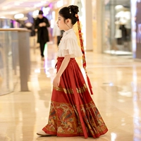 Красный Феникс, комплект, китайская шпилька, ожерелье