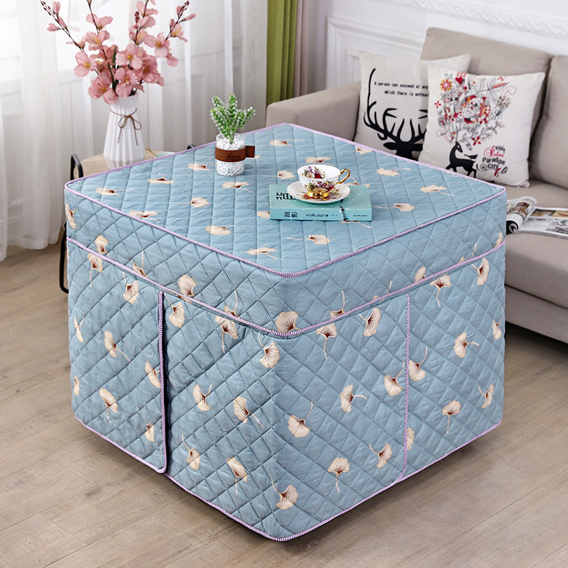 New thickened grill table electric stove cover cover 80x80 square electric stove table cloth grill fire cover cover
