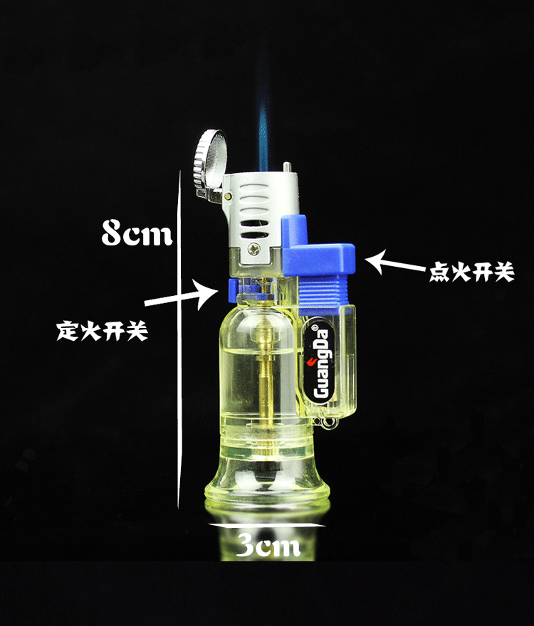 Sáng tạo khí cá tính thẳng vào các mỏ hàn xì gà hàn nhiệt độ cao bật lửa dầu ngày xưa